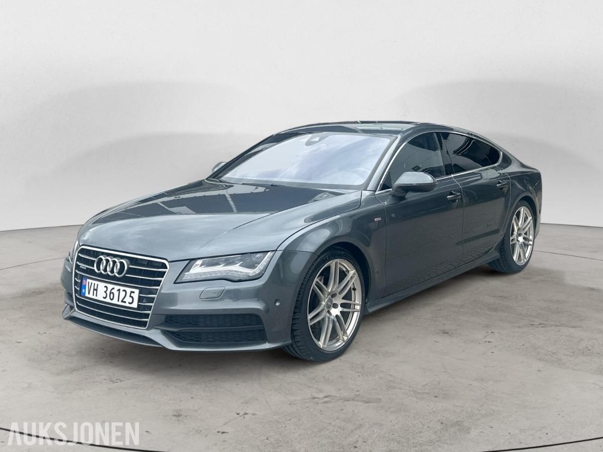 2012 Audi A7 2.8 FSI 204hk QUATTRO, Automat, Cruisekontroll, Navigasjon